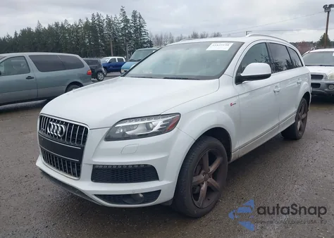 2013 Audi Q7 3.0T S Line Prestige from USA, damaged, VIN WA1DGAFE4DD014580